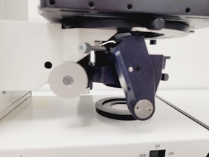 Thumbnail image of Leica Leitz DMRB Type 301-371.010 Trinocular Fluorescence Microscope Lab