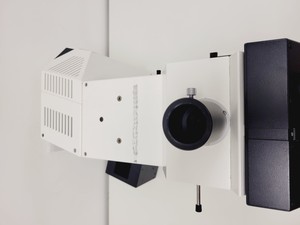 Thumbnail image of Leica Leitz DMRB Type 301-371.010 Trinocular Fluorescence Microscope Lab