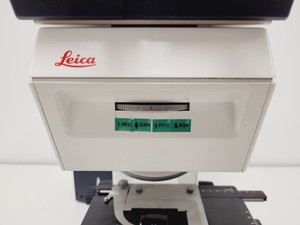 Thumbnail image of Leica Leitz DMRB Type 301-371.010 Trinocular Fluorescence Microscope Lab