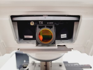 Thumbnail image of Leica Leitz DMRB Type 301-371.010 Trinocular Fluorescence Microscope Lab