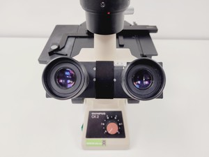 Thumbnail image of Olympus CK2 Inverted Phase Contrast Microscope w/ 4 x Objectives Lab