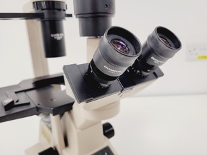 Thumbnail image of Olympus CK2 Inverted Phase Contrast Microscope w/ 4 x Objectives Lab