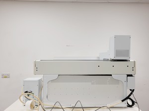 Thumbnail image of Perkin Elmer Janus Liquid Handler Workstation AJM8001/T Varispan 8 System Lab