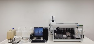 Thumbnail image of Perkin Elmer Janus Liquid Handler Workstation AJM8001/T Varispan 8 System Lab