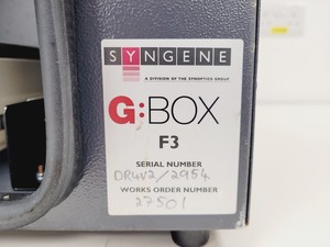 Thumbnail image of Syngene G:Box F3 Chemiluminescence Fluorescence Gel System Lab