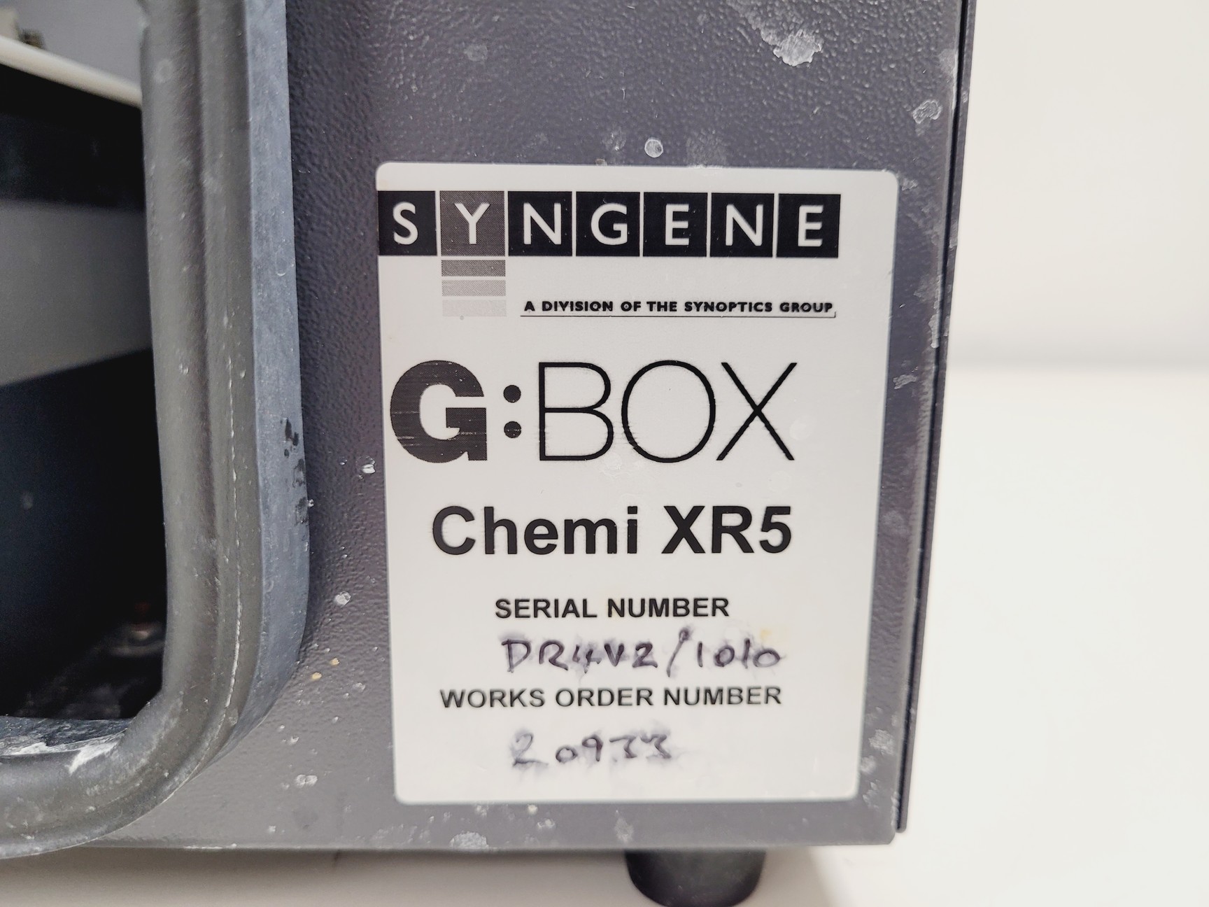 Image of Syngene G:Box EF/Chemi XR5 Chemiluminescence Fluorescence Gel System Lab Faulty