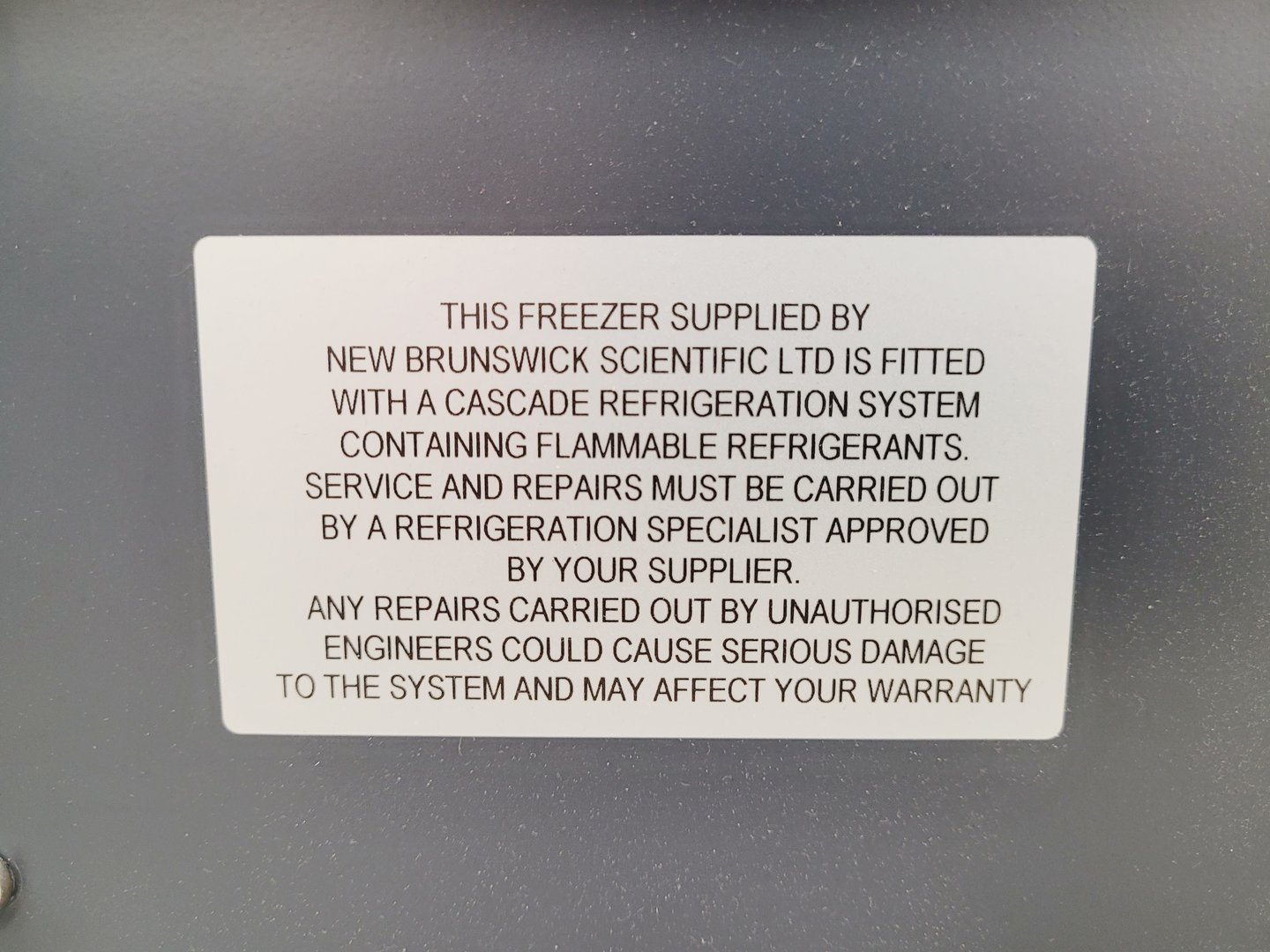 Image of New Brunswick U570  ULT Ultra Low Temperature Freezer U570-86G