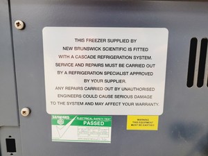 Thumbnail image of New Brunswick U570  ULT Ultra Low Temperature Freezer U570-86G Faulty