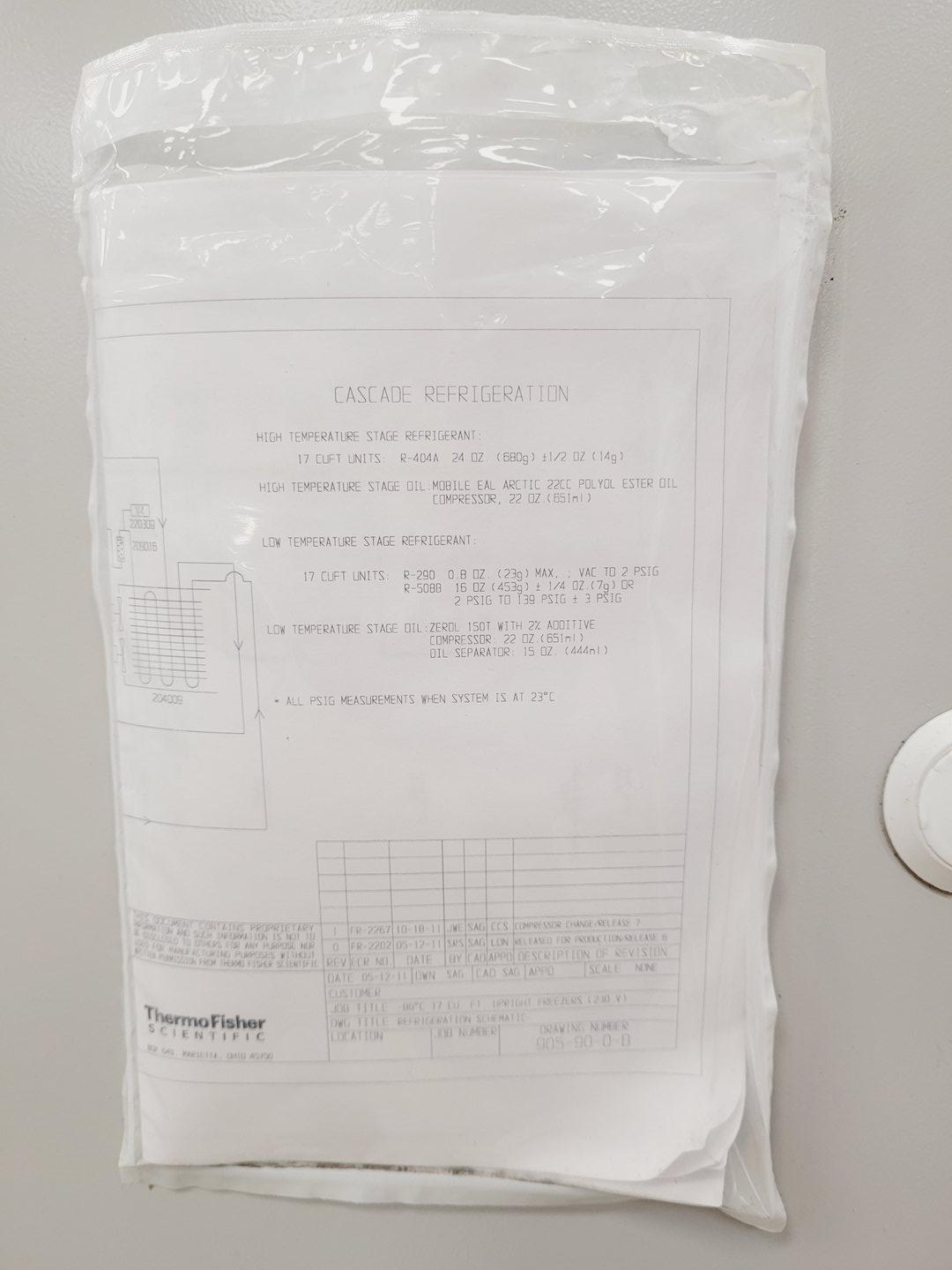 Image of Thermo Scientific Forma 905 -86 ULT Laboratory Freezer Lab