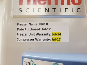 Thumbnail image of Thermo Scientific Forma 905 -86 ULT Laboratory Freezer Lab