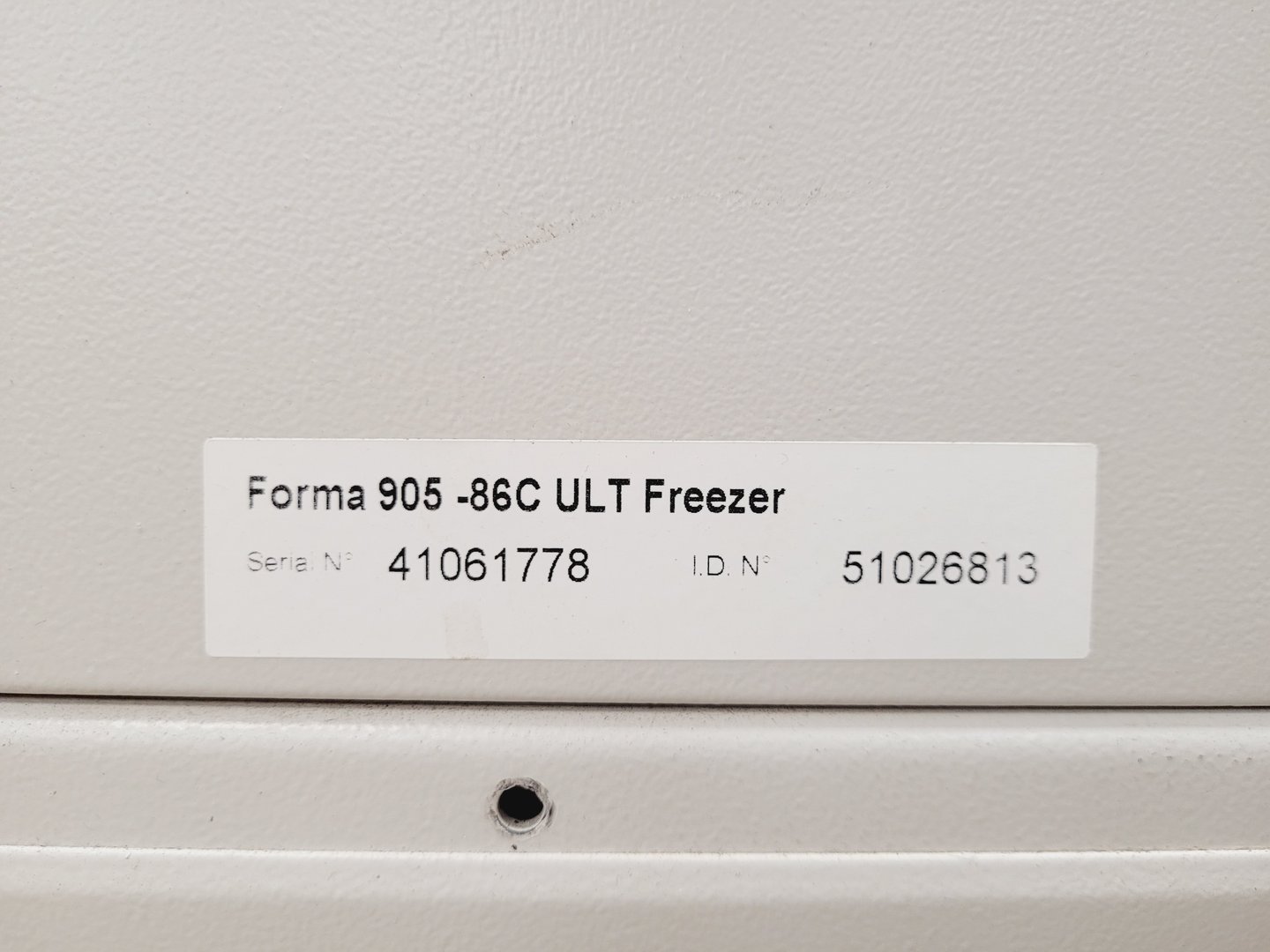 Image of Thermo Scientific Forma 905 -86 Freezer 900 Series ULT Laboratory Freezer Lab
