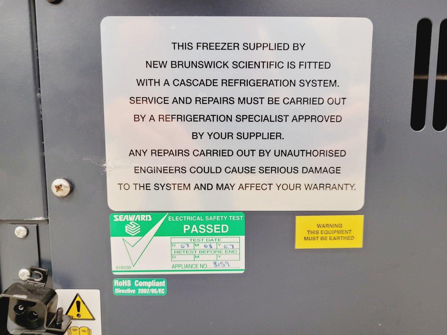 Image of New Brunswick Ultra Low Temperature Freezer U570 -86 Lab