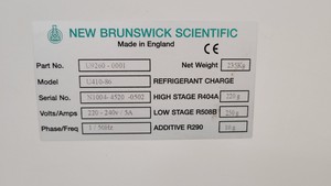 Thumbnail image of New Brunswick U410 ULT Ultra Low Laboratory Freezer U410-86 Lab