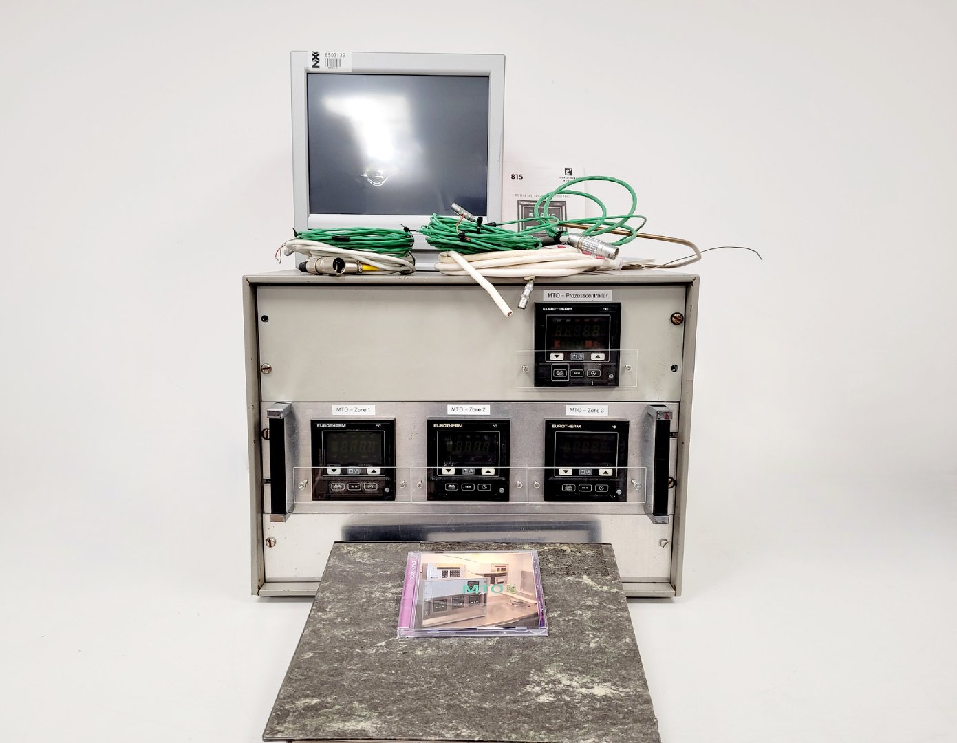 Image of MTO System with Eurotherm Chessell Monitor 6180A & 4x Eurotherm 815 Array Lab