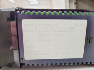 Thumbnail image of MTO System with Eurotherm Chessell Monitor 6180A & 4x Eurotherm 815 Array Lab