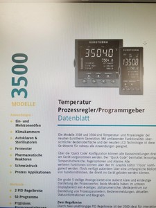 Thumbnail image of MTO System with Eurotherm Chessell Monitor 6180A & 4x Eurotherm 815 Array Lab