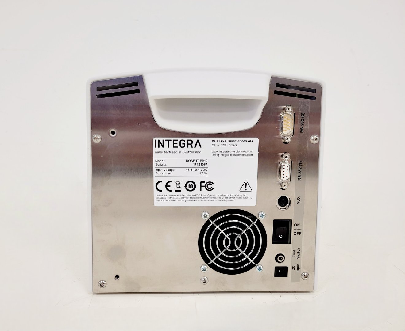 Image of Integra DOSE IT P910 Peristaltic Laboratory Pump w/ Watson-Marlow Head Lab