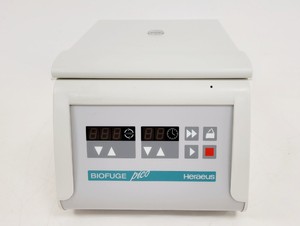 Thumbnail image of Heraeus Pico Biofuge Benchtop Laboratory Centrifuge w/ 13000rpm Rotor 3328 Lab