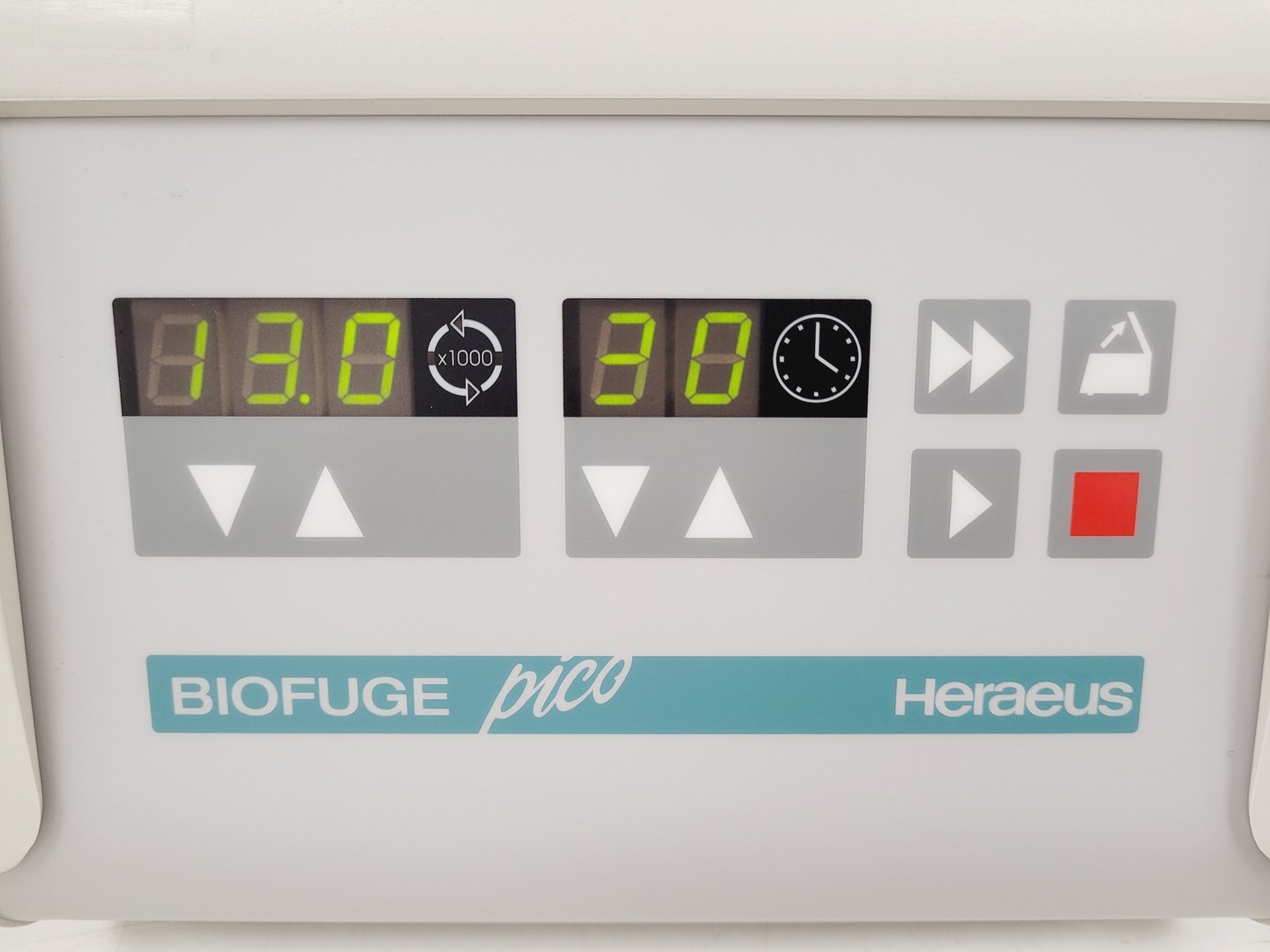 Image of Heraeus Pico Biofuge Benchtop Laboratory Centrifuge w/ 13000rpm Rotor 3328 Lab