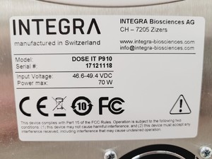 Thumbnail image of Integra DOSE IT P910 Peristaltic Laboratory Pump w/ 313X Watson-Marlow Head Lab