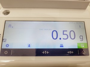 Thumbnail image of Mettler Toledo MS6002TS/00 Precision Laboratory Balance Scales with P25 Printer 