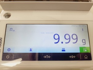 Thumbnail image of Mettler Toledo MS6002TS/00 Precision Laboratory Balance Scales with P25 Printer 