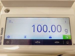 Thumbnail image of Mettler Toledo MS6002TS/00 Precision Laboratory Balance Scales with P25 Printer 