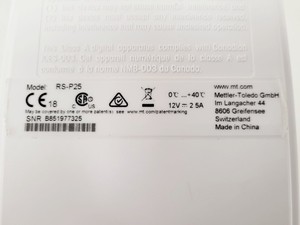 Thumbnail image of Mettler Toledo MS6002TS/00 Precision Laboratory Balance Scales with P25 Printer 