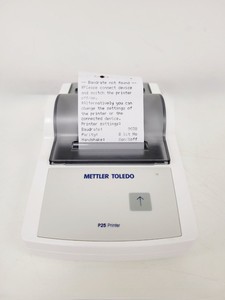 Thumbnail image of Mettler Toledo MS6002TS/00 Precision Laboratory Balance Scales with P25 Printer 