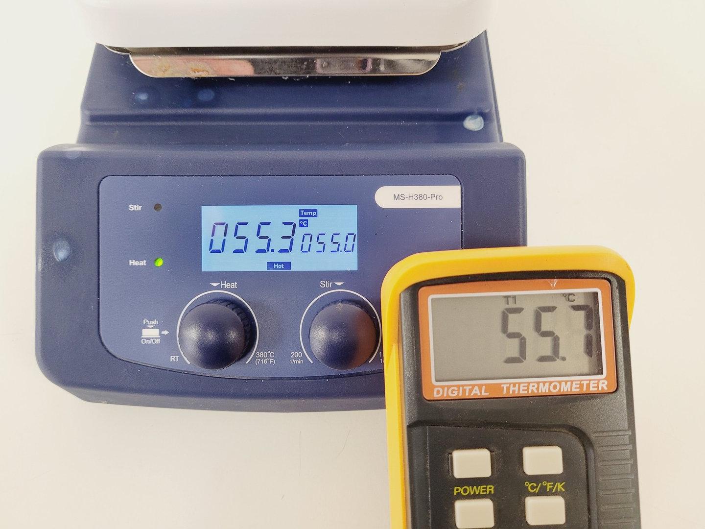Image of Camlab MS-H380-Pro Magnetic Hotplate Stirrer Lab