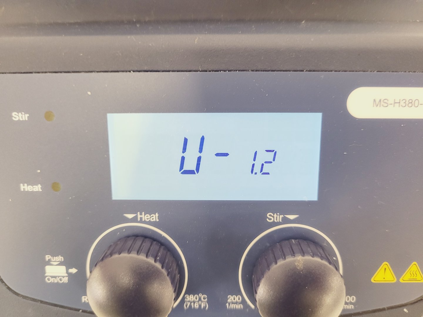 Image of Camlab MS-H380-Pro Magnetic Hotplate Stirrer Lab