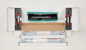 Thumbnail image of Lot of 8 GE & Cytiva FPLC Chromatography Columns  Lab