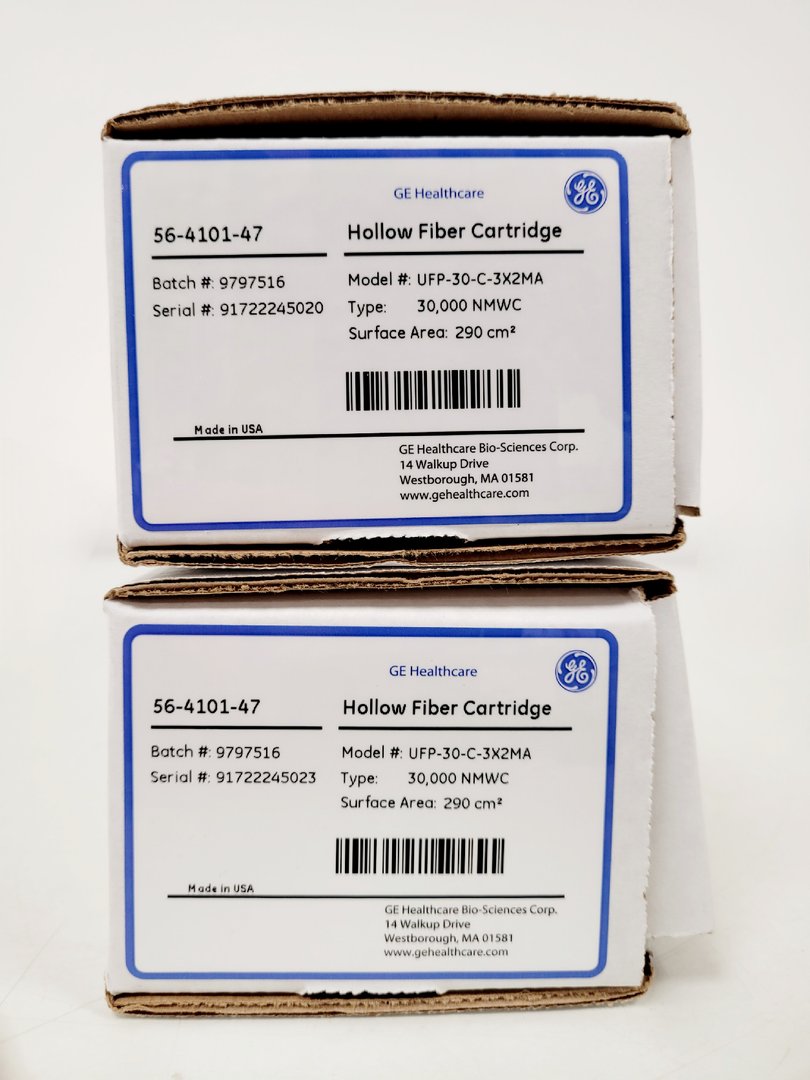 Image of Lot of 8 GE & Cytiva FPLC Chromatography Columns  Lab