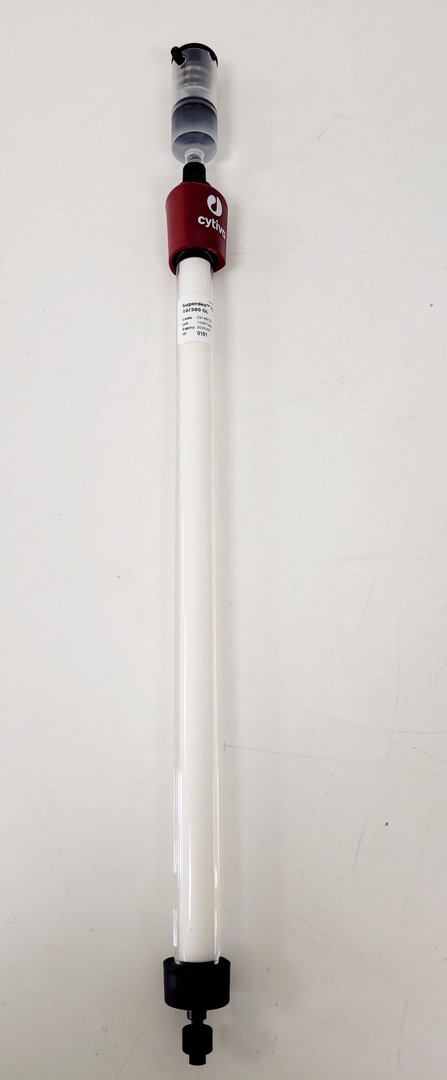 Image of Lot of 8 GE & Cytiva FPLC Chromatography Columns  Lab