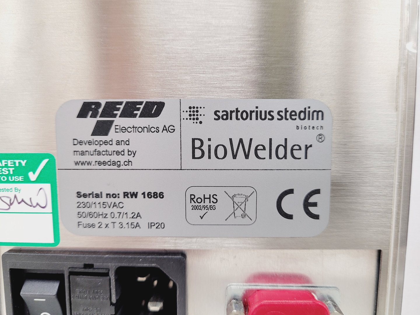 Image of Sartorius Stedim BioWelder Sterile Tube Welder Lab