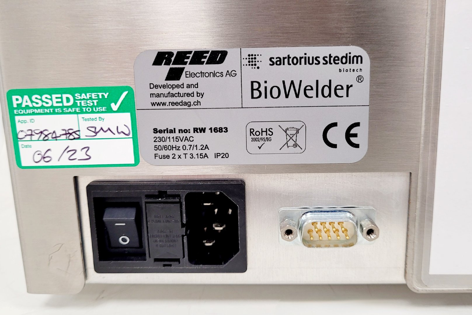 Image of Sartorius Stedim BioWelder Sterile Tube Welder Lab