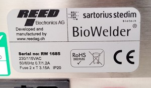 Thumbnail image of Sartorius Stedim BioWelder Sterile Tube Welder Sealer Lab