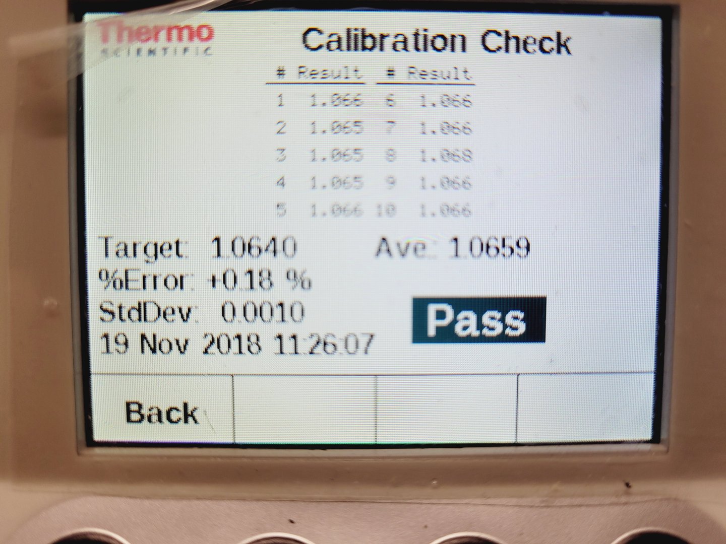 Image of Thermo Scientific NanoDrop Lite Spectrophotometer Lab