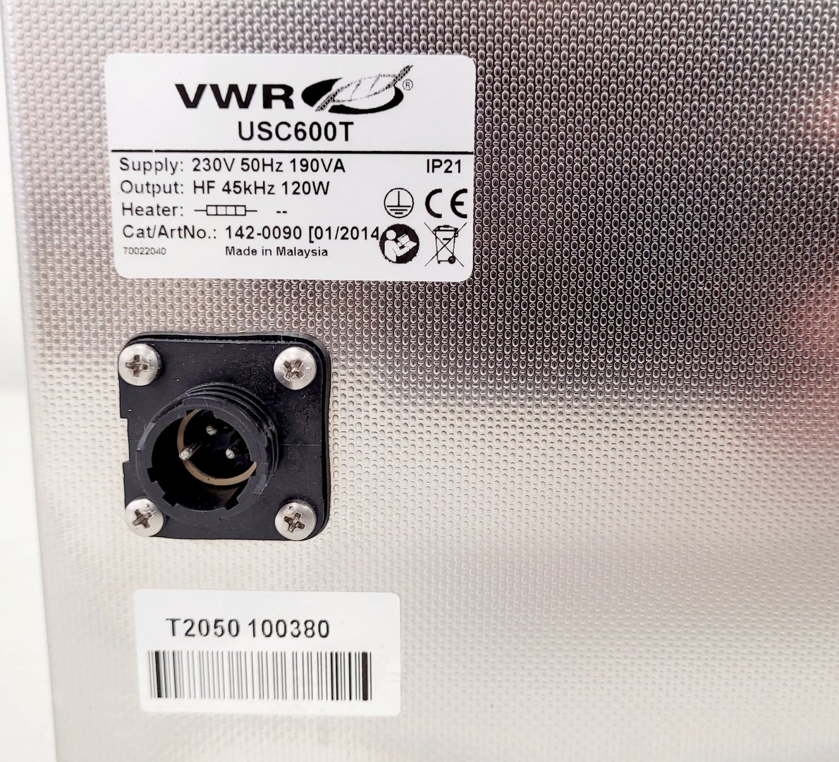 Image of VWR USC600T Ultrasonic Cleaner Water Bath Lab