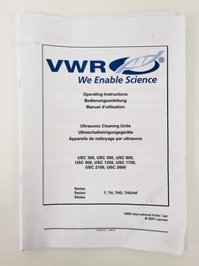 Thumbnail image of VWR USC600T Ultrasonic Cleaner Water Bath Lab