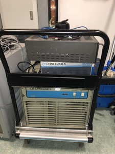 Image of CTI Cryogenics Cryo Torr 8 High Vacuum Pump w/ 8001 Controller & SCW Compressor