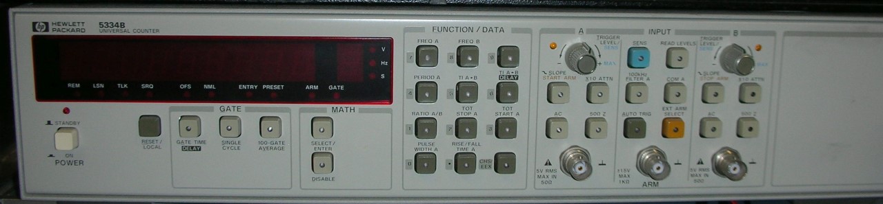 Image of HP Agilent Keysight 5334B Universal Frequency Counter Lab