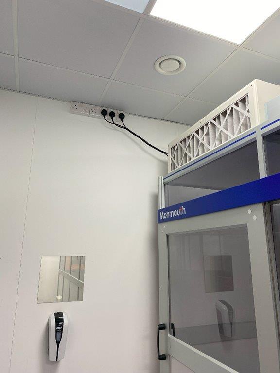 Image of Monmouth Scientific Laboratory Cleanroom 5030mm x 6030mm x 2350mm Lab