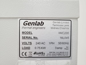 Thumbnail image of Genlab IWC200 Drying Cabinet Insulated Warming Oven Lab