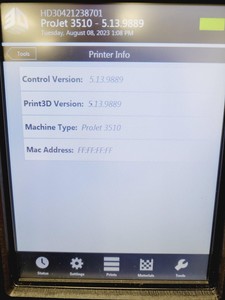 Thumbnail image of 3D Systems Corporation ProJet 3500 - 3510/3500 HD Max 3D Printer