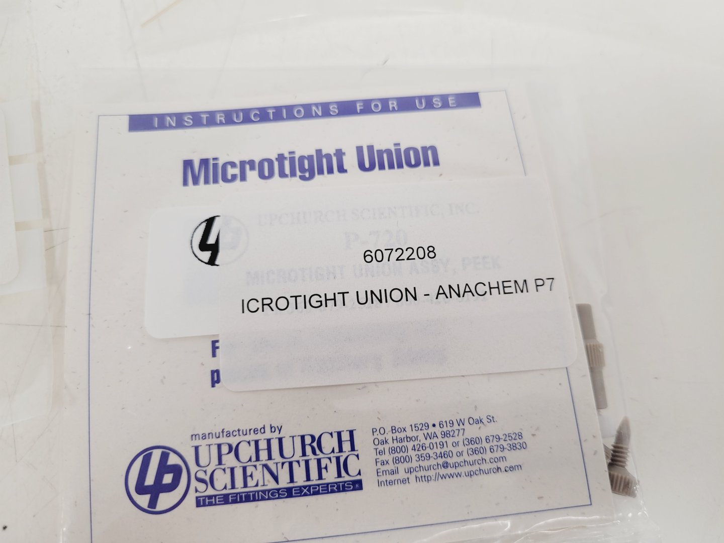 Image of Micromass Capillary CE Assy Kit M955420CC1-S for Waters Xevo Lab