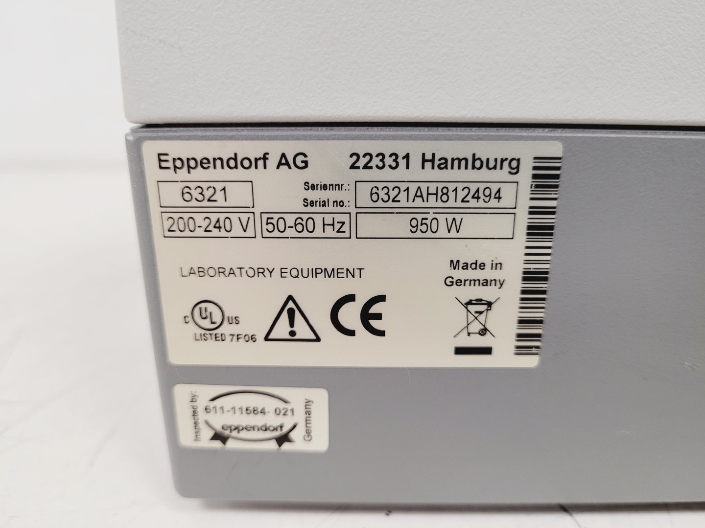 Image of Eppendorf AG Mastercycler Pro 6321 PCR Thermal Cycler Lab Spares/Repairs