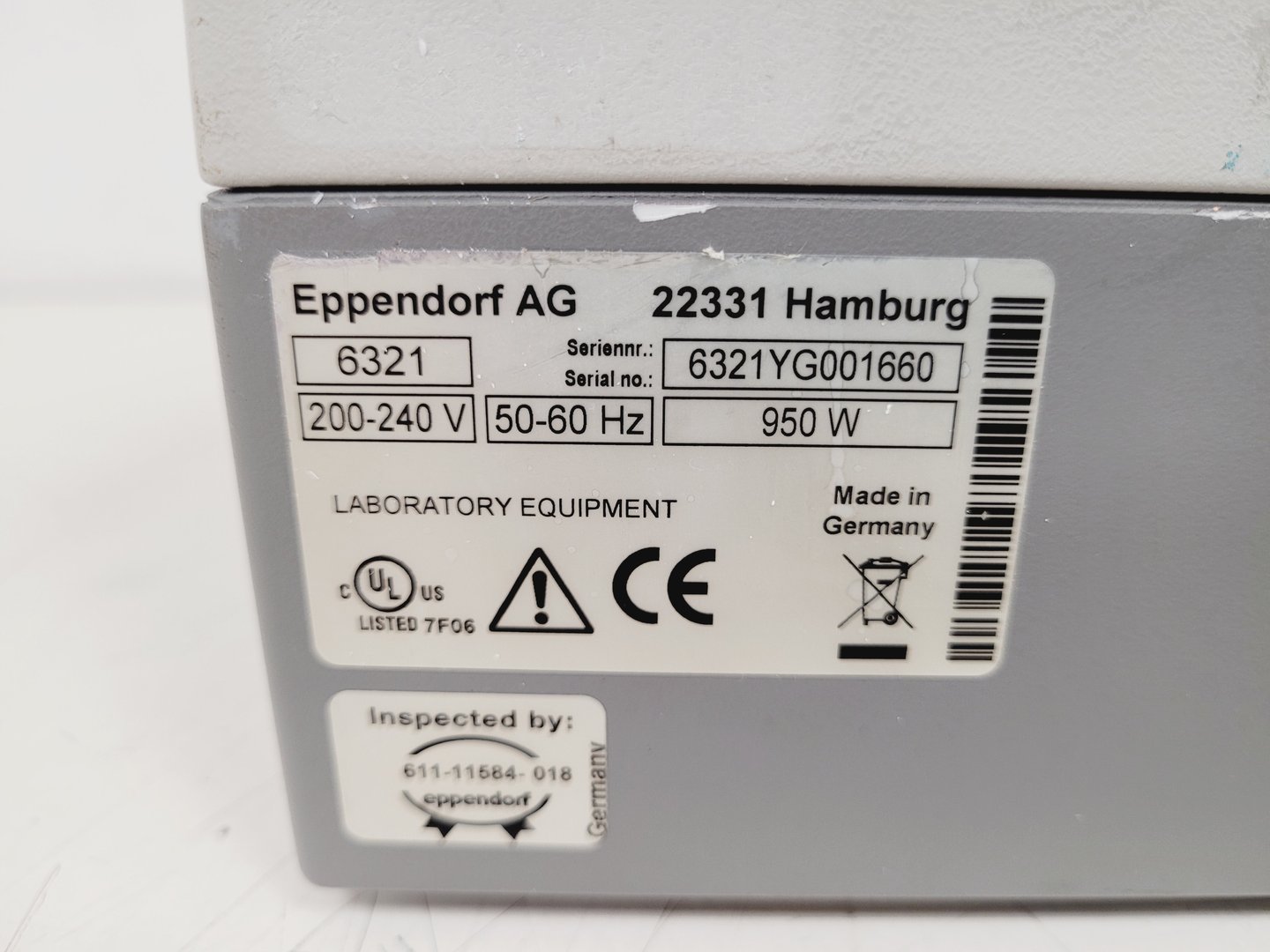 Image of Eppendorf AG Mastercycler Pro 6321 PCR Thermal Cycler Lab (No Controller)