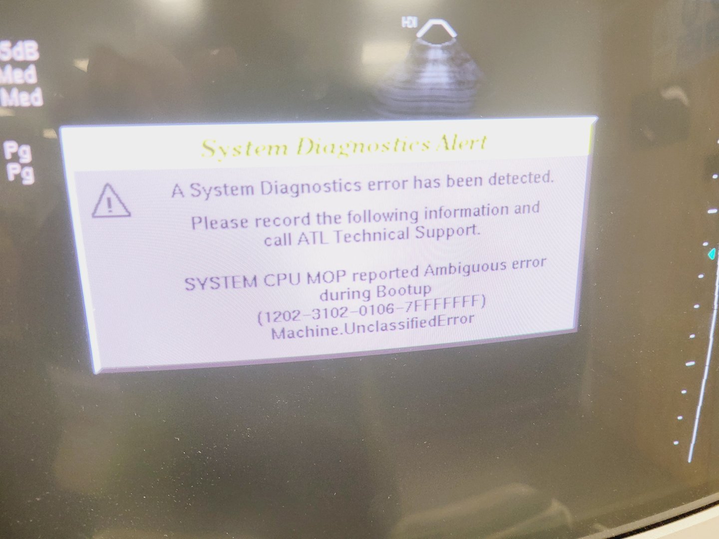 Image of ATL HDI 3000 Ultrasound System