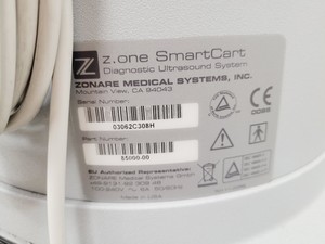 Thumbnail image of Zoneare Z.One Ultra SmartCart and Scan Engine Ultrasound System